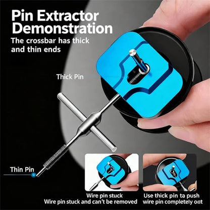 Fishing Reel Cleaning Kit,Baitcasting Reel Repair Kit,30-in-1 Precision Screwdriver Kit for Fishing Reel Maintenance Kit - Spinning & Baitcasting (Manual Tool Kit)