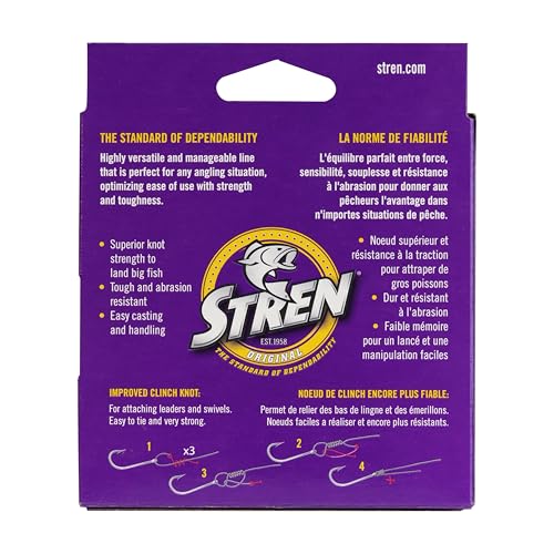 Stren Original Monofilament Fishing Line - color: Clear, size: 330yd, style: 4lb | 1.8kg