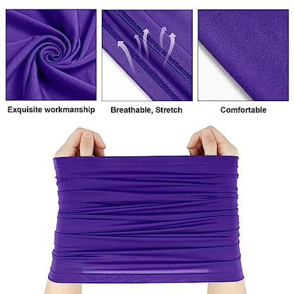 Geyoga Summer UV Protection Cooling Neck Gaiter | Sunscreen Breathable Face Scarf Bandana Mask Neck Gaiter for Outdoor Fishing Hiking Camping - color: Simple Color