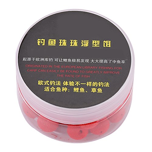30Pcs Lot Carp Fishing 10/12mm Foam Pop Up Soft Pellets Baits Floating Lure High Buoyancy Prevent Sinking Suitable Big Fish - color: Red strawberry flavor 10MM
