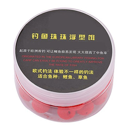 30Pcs Lot Carp Fishing 10/12mm Foam Pop Up Soft Pellets Baits Floating Lure High Buoyancy Prevent Sinking Suitable Big Fish - color: Red strawberry flavor 10MM