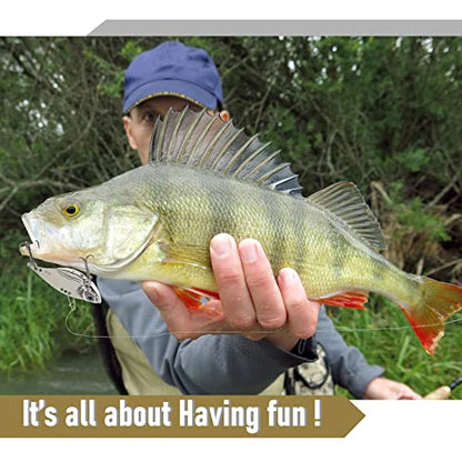 5PCS/10PCS Fishing Lures, Metal VIB Hard Blade Baits, Spinner Spoon Metal Fishing Spoon Crankbaits Swimbaits for Trout Walleye Crappie - color: A-10PCS