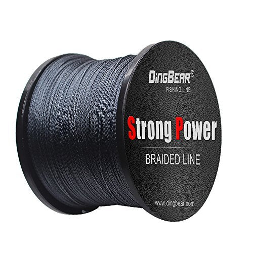437Yd-5000Yd Super Strong Pull Generic Braided Fishing Line Fish ing Lines FishLines FishingLine - color: gray, size: 1093Yd/ 1000m 105LB/0.50mm