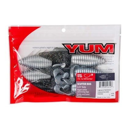 Scutter Bug - color: Threadfin Shad, size: 4.5"