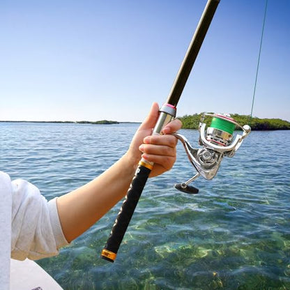 Sougayilang Saltwater Spinning Reel,CNC Aluminum Spool,Max Drag 33LB,Oversize Grip,5.5:1 Gear Ratio, 11+1 Stainless-Steel BB, Freshwater Fishing Reel. - color: SW2500