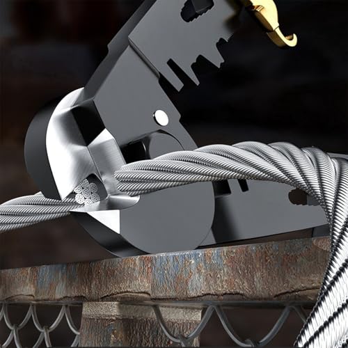 1/8 Inch Stainless Steel Cable 500FT,- 7x7 Strand Aircraft Wire Rope | Outdoor Hanging kit, Garden Fence, Marine, DIY Projects - size: 1/8 inch 500FT