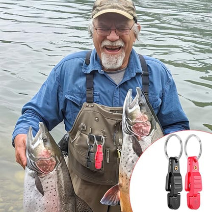 21 Pcs Heavy Tension Snap Release Clips, Padded Trolling Clips with Key Ring, Snap Weights for Trolling, Downriggers Release Clip for Weight Planer Board Offshore Kites Downrigger Fishing