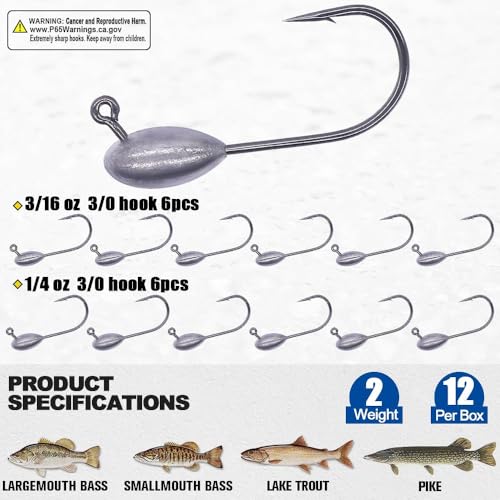 Tube-Baits-for-Bass-Fishing-Lures-Soft-Plastic-Bait-Worm-Tube Jigs Kit with Smallmouth Large Mouth Bass Lake Trout