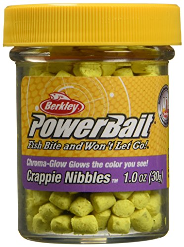 Berkley PowerBait Crappie Nibbles Dough Fishing Bait - color: Glow Yellow