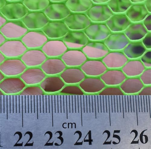 TOASIS Fishing Keep Net Collapsible Fish Keeping Nets Carp Mesh Keepnets Oblong-Nylon Mesh Fishing Keepnet Opening Size 16 x 6.8 Inches Length 4.92 Ft
