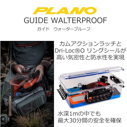 Plano Guide Series 3400 Style Polycarbonate Field Box Red/Clear, One Size - size: One Size