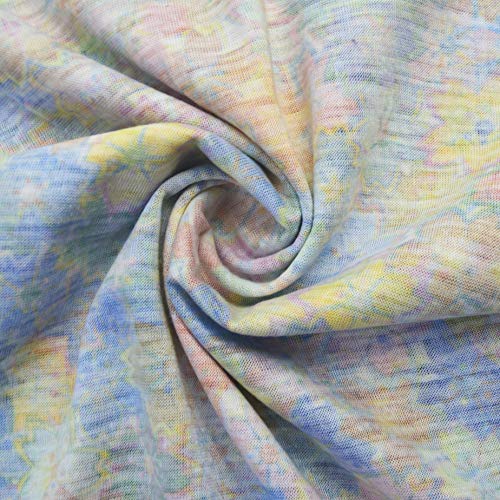 Obacle Seamless Face Mask Rave Bandana Men Women for Dust Sun Wind Protection - color: Multicolor Small Flower