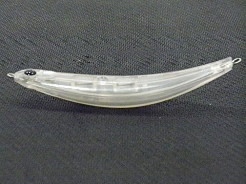 10 Blank Unpainted Minnow Crankbait Topwater Lipless Jerkbait Fishing Lures V3 - color: UPW624P10