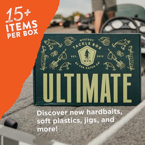 Catch Co Mystery Tackle Box Panfish & Trout Fishing Kit | Trout Fishing | Crappie | Bluegill | Perch | Sunfish | Panfish Fishing - style: Ultimate