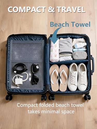 Coquette Pink Bow Mahjong Beach Towel - Grandmillennial Preppy Girly Large Sand Free Towel 30x60 Inch for Beach Camping Swim Pool Gym Sports & Yoga, Mahjong Lovers Players Gifts - color: Btowels10