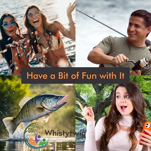 Whistytwig Funny Fishing Lures 3 Piece Topwater Popper Set - Gag Fishing Lures that Actually Catch Fish - Hardbody Floating Design for Saltwater and Freshwater - color: Pink Brown Suntan