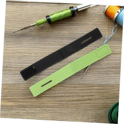 TOYANDONA 10pcs Elastic Fishing Rod Straps with Anti-Slip Green Bands (30x250mm) for Secure Casting and Spinning Rod Tie, Outdoor Pole Holder Accessories for Boat and Deck Use