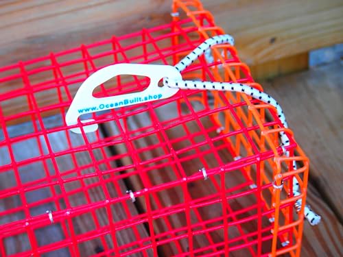 Heavy-Duty Fishing Chum Box – 12” x 7” x 4” PVC Coated Wire Chum Cage – Fits Standard Frozen Chum Blocks