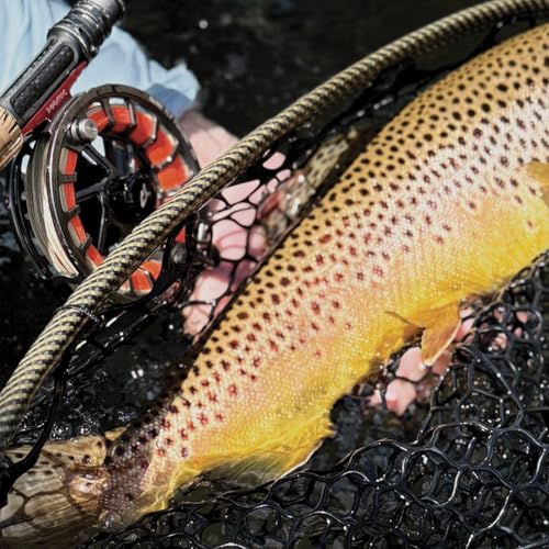 MAVRK USA Fly Fishing Reel | Large Arbor Closed Cage & Micro Reels | Euro Nymph & Floating Line | Ultra Lightweight, High Capacity, CNC Machined, Smooth Drag System - style: Smoke Euro Nymph/Floating 4/7
