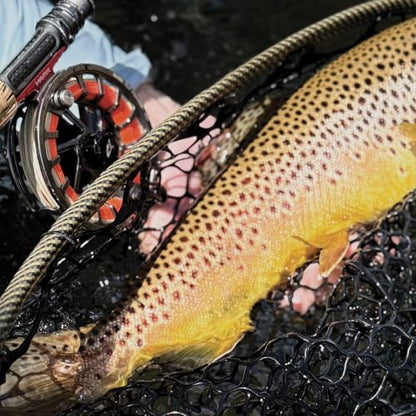 MAVRK USA Fly Fishing Reel | Large Arbor Closed Cage & Micro Reels | Euro Nymph & Floating Line | Ultra Lightweight, High Capacity, CNC Machined, Smooth Drag System - style: Smoke Euro Nymph/Floating 4/7