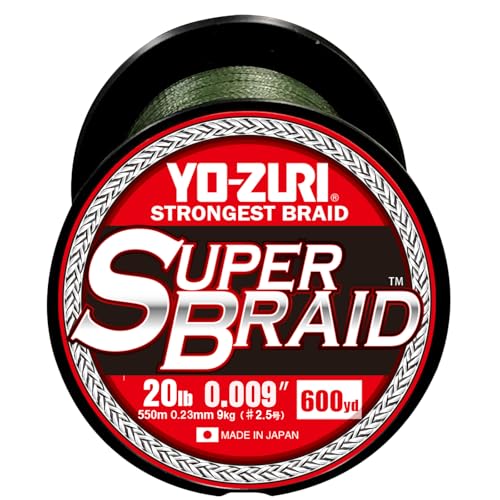 DuelBraided Fishing Line - color: Dark Green, size: 600 yd