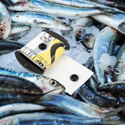 Foldable Fish Measuring Ruler 1.4m Plastic Crappie Measuring Device Reusable Fishing Gear for Outdoor Use