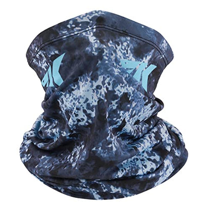 KastKing Sol Armis Neck Gaiter - UPF 50 Face Mask - UV Sun Protection Mask for Men & Women, Fishing, Hiking - color: J: Boulder Camo Shale, size: One Size