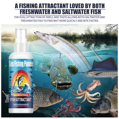 Trout Bait 100ML Concentrated Liquid Spray | Concentrated Fishing Bait for Pond Lake Seaside Water Trolling Outdoor Beginner Professional Lover