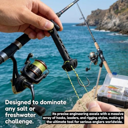 Magnetic Fly Fishing Threader Tippet Knot Tying Tool Small Hook Accessory