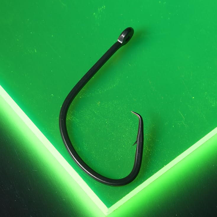 BKK Mutsu Circle Light Hook | Multi Pack | 2X | Super Slide Coating | Needle Point - size: 1/0 25-Pack