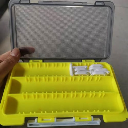 Waterproof Tackle Box Fishing Tackle Container Box Fishing Storage Box Fish Lures Organizers Box with Removable Dividers
