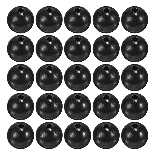 M METERXITY Glow Fishing Beads - Plastic Luminous Round Soft Bait Egg Lure Rig Apply to Outdoor Tackle Tool - size: 7mm