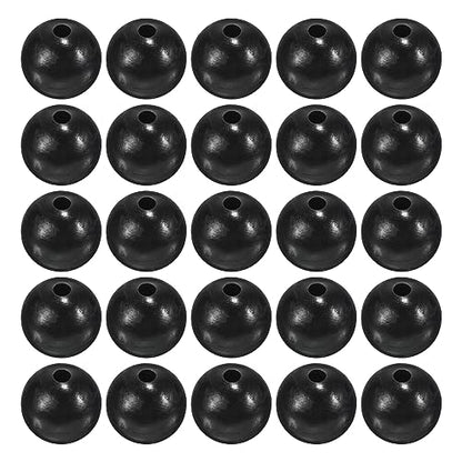 M METERXITY Glow Fishing Beads - Plastic Luminous Round Soft Bait Egg Lure Rig Apply to Outdoor Tackle Tool - size: 7mm