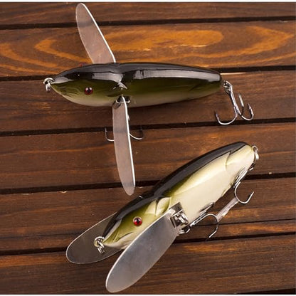WOLFSKIN Topwater Bait Fishing Lure Crank Baits Floating Tractor Rat Lure Set Fishing Bait kit for Bass Freshwater Saltwater - color: Color-5