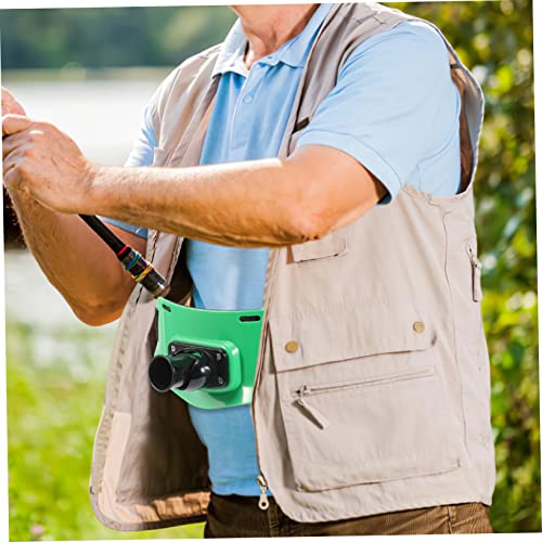 Lightweight Fishing Belt with Rod Holder Adjustable for Men Women Boys and Girls Durable Polyester Quick Release Buckle