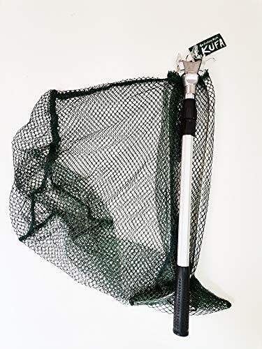 KUFA Sports Fishing Landing net Fishing net Fishing Carry Bags - style: Medium Telescope Net (Hoop:23x23; Handle:27-47")