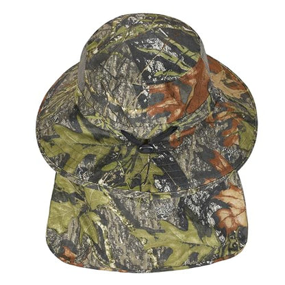 Catalonia Sun Hat for Men,Outdoor Wide Brim Hat with Neck Flap Cover for Fishing Hiking Safari Gardening - color: Camo Style C / Side Mesh