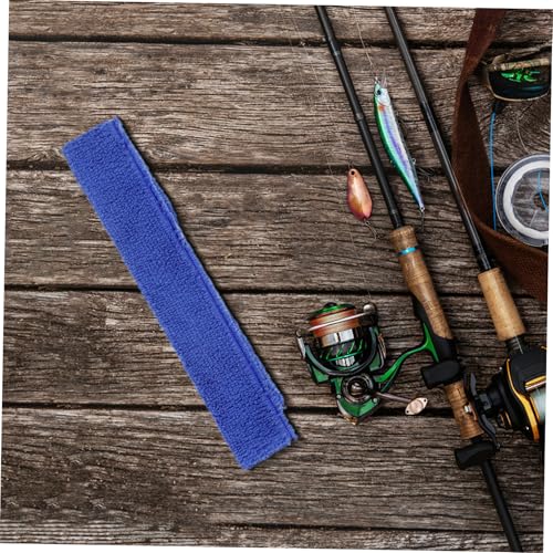 HANABASS 5pcs Fishing Rod Straps Non- Wraps for Ergonomic Grip and Comfort Fishing Rod Bands for Casting Accessories