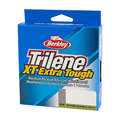 Berkley Trilene XT Monofilament Fishing Line - color: Low-Vis Green, size: 330 yd, style: 6 Pounds