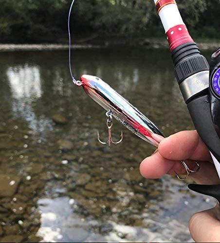 Heddon Zara Spook Topwater Fishing Lure - Legendary Walk-The-Dog Lure - color: Baby Bass, style: Zara Puppy (1/4 Oz)