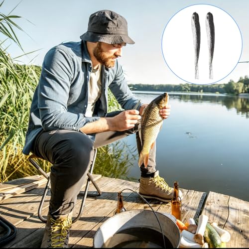 50PCS Soft Plastic Baits 2.75in Soft Fishing Lure | Swim Baits Forked Tail Minnow Bait for Saltwater Freshwater Bass Crappie Walleye Trout Lures Fishing