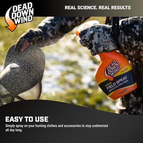 Dead Down Wind Evolve Field Spray (24oz Bottle and 2 Pac-It Refills)