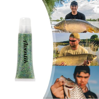 EUPHENG Fish Attractant Gel Dark Green Fishing Lure Attraction Enhancer Scent for Bass, Crappie and Trout Attractant - style: Shrimp Smell-10ml*1