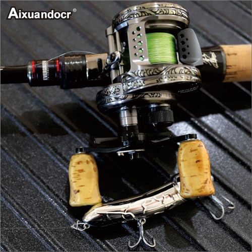 Funny Fishing Gifts for Men Women, Novelty Bass Topwater Lures, Father Christmas Birthday Gifts Stocking Stuffers - color: Sliver Grey