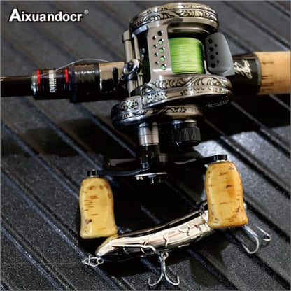 Funny Fishing Gifts for Men Women, Novelty Bass Topwater Lures, Father Christmas Birthday Gifts Stocking Stuffers - color: Sliver Grey
