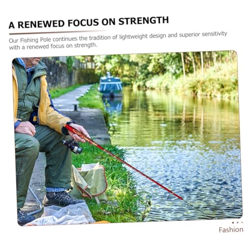 Portable Telescopic Fishing Rod Short Handheld Pole Lightweight for Outdoor Lake Sea Kayaking Use Adjustable Compact Design