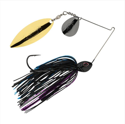 Berkley Power Blade Standard Fishing Spinnerbaits - color: Coleslaw/Silver + Gold, size: 3/4 oz - Colorado Willow