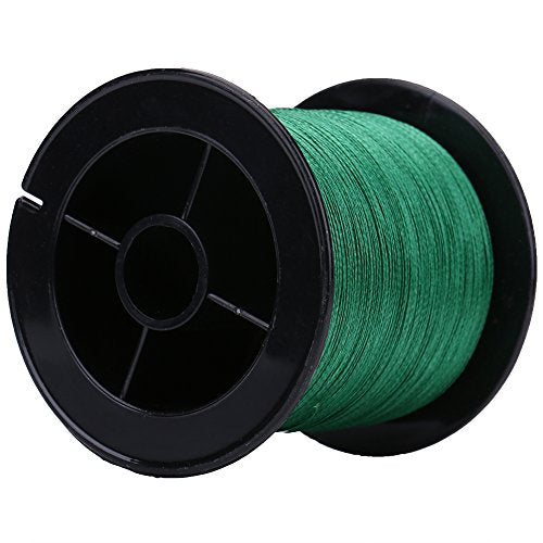 300m PE 4 Strands Green Fishing Lines Multifilament Fish Rope Cord for Sea Fishing (1.5)