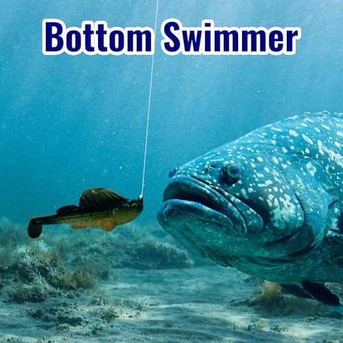 Soft Fishing Lures 5pcs Kit with Tackle Box Weedless Paddle Tail Swimbaits for Bass Trout Crappie Walleye Freshwater Saltwater Life Like Action Durable Plastic Sharp Hooks - color: 3in 5pcs