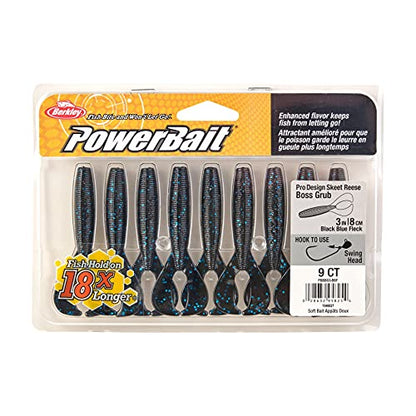 Berkley Classic - color: Black Blue Fleck, size: 3"